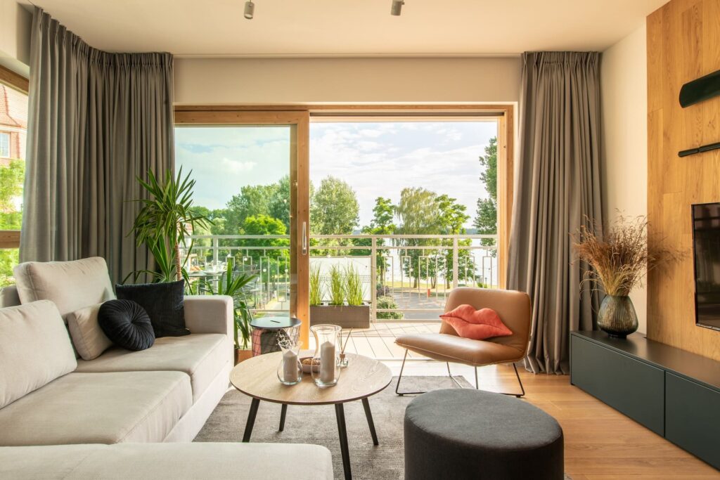 przytulny i nowoczesny salon