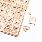 Zestaw architektoniczny mebelki 2D skala 1:50