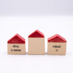 Ceramiczny domek na prezent